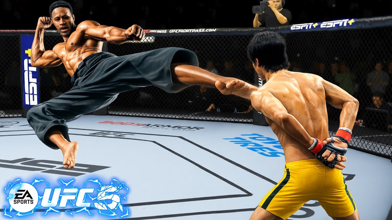 UFC5 Брюс Ли против мистера Джея Уайта EA Sports UFC 5 - Эпический бой