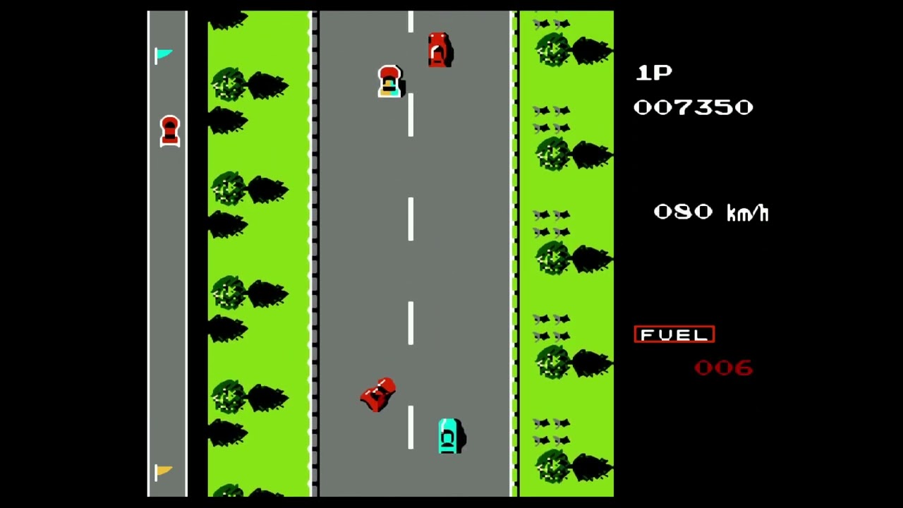 Road Fighter - 1985 - NES