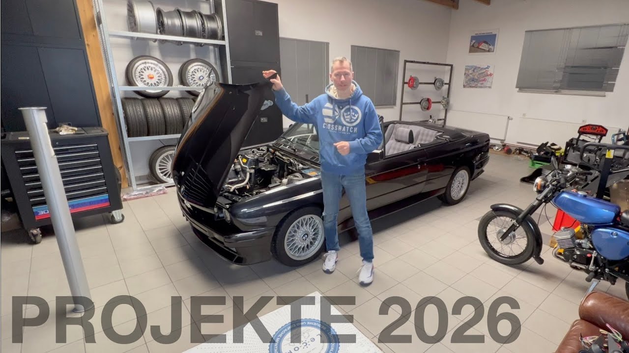 Neue S14 Kolben, DIY Achse für N62 Motor und Mustang, 8HP vs. SMG Umbau ?