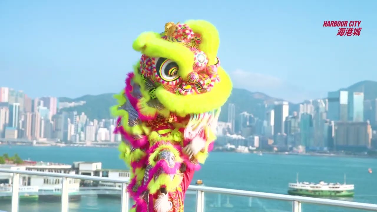 海港城金龍醒獅賀新歲 Harbour City's Golden Dragon and Lion Dance in the New Year of the Tiger 2022