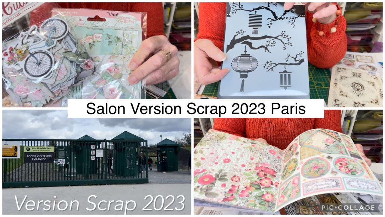 Salon Version Scrap 2023/ je vous dévoile les pépites que j’ai trouvé