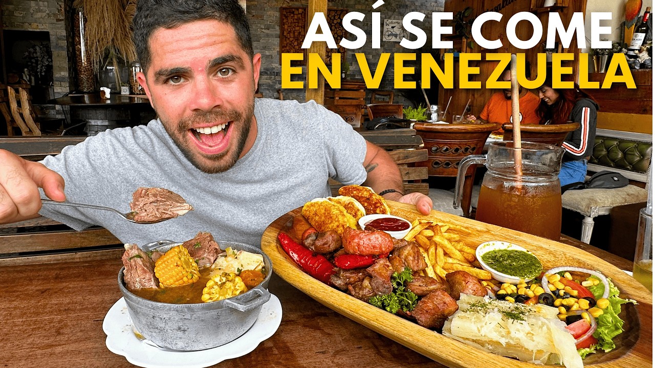Comiendo Como un AUTÉNTICO Venezolano por 24 HORAS [PROBAMOS TODO]