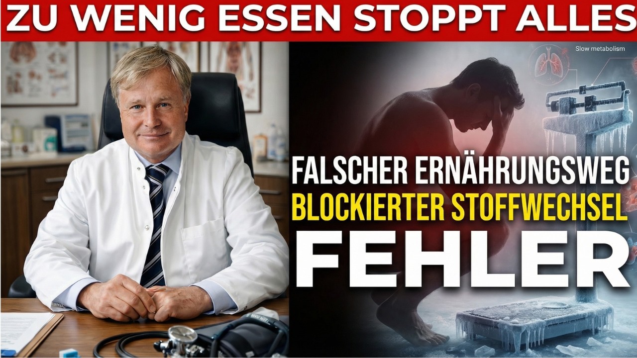 Warum zu wenig Essen ab 40 Fettabbau stoppt und Stoffwechsel zerstört langsam