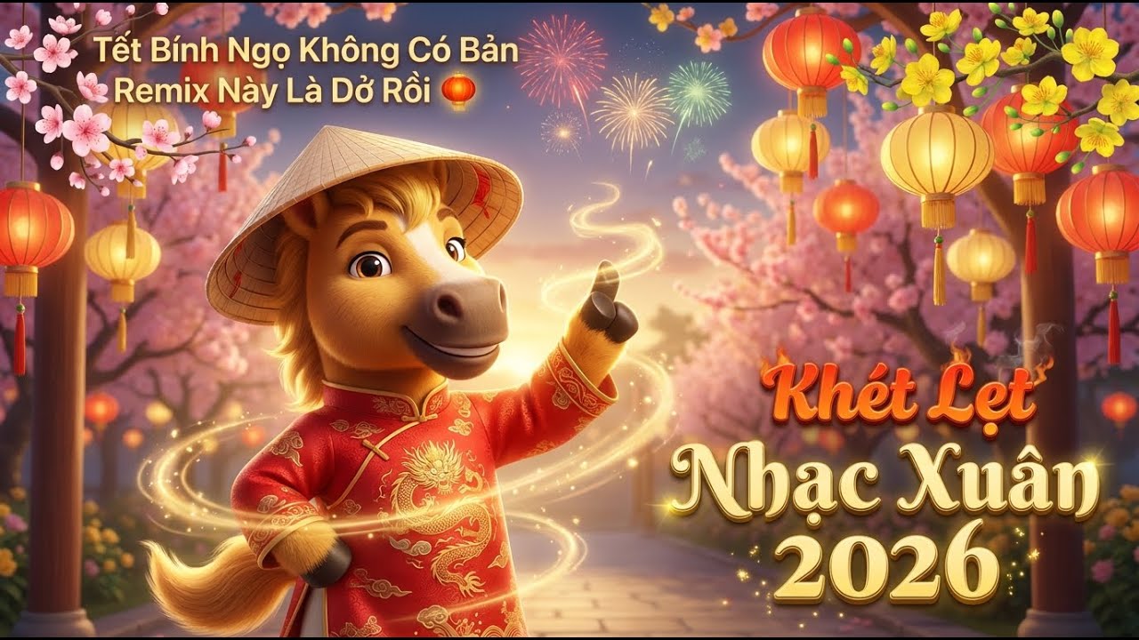 Tết Bính Ngọ Không Có Bản Remix Này Là Dở Rồi 🏮 Nhạc Xuân 2026 Khét Lẹt