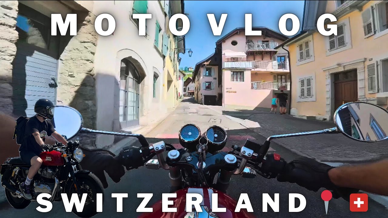 İSVİÇRE’de MOTOVLOG! 