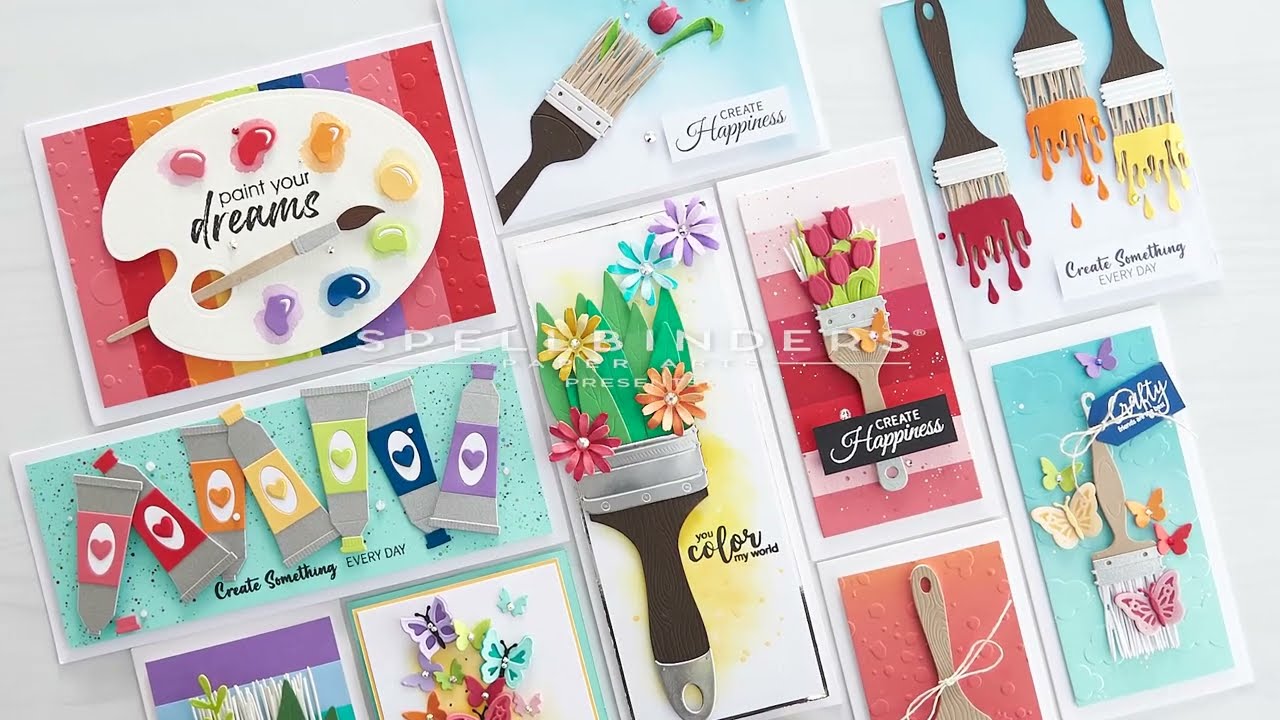 Paint Your World Collection | Spellbinders Paper Arts | NEW March 2022