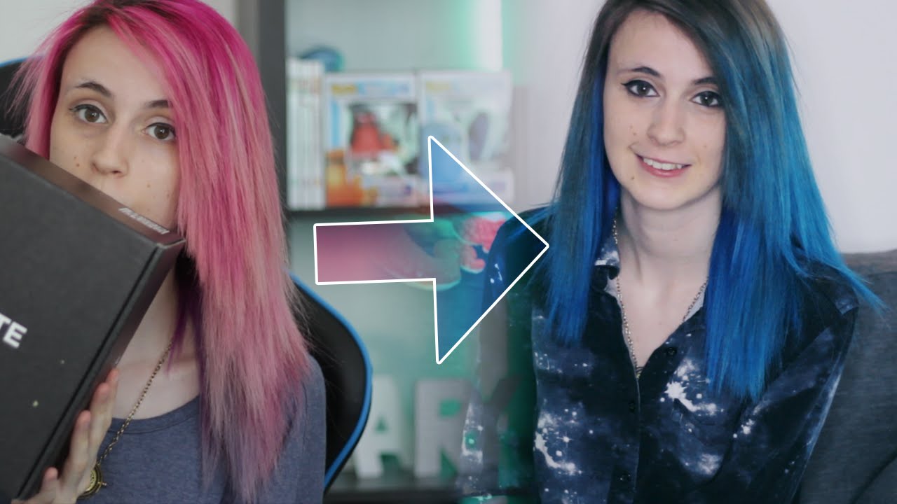 Se colorer les cheveux pour les nuls (2) | DE ROSE A BLEU