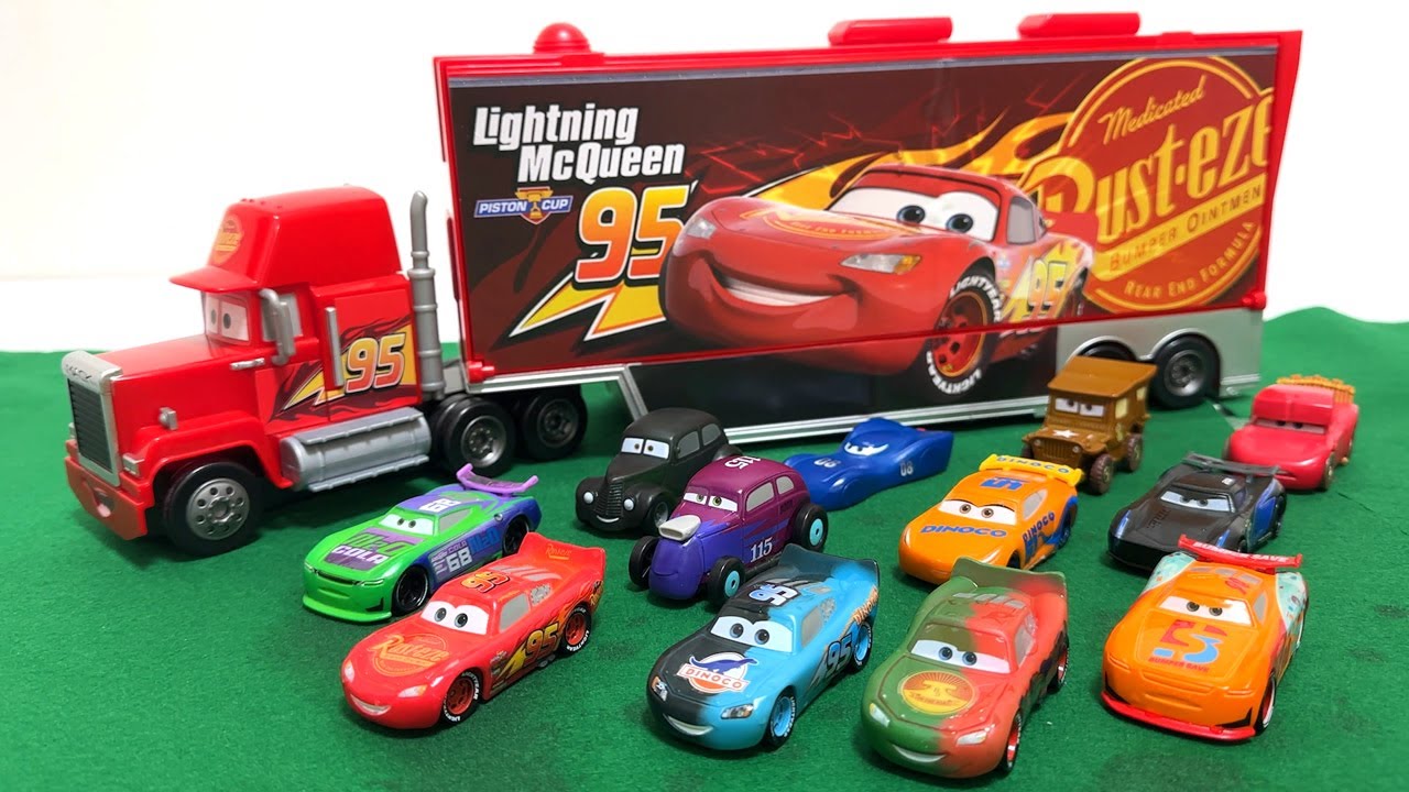 12 Disney Cars ☆ Cars that change color with temperature