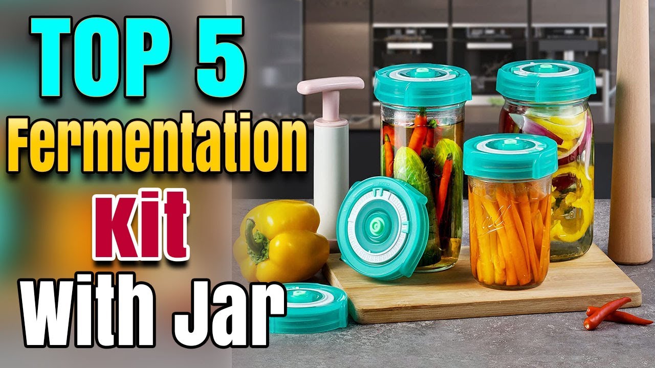 Best Fermentation Kit With, Fermenting Jar With Airlock And Weight