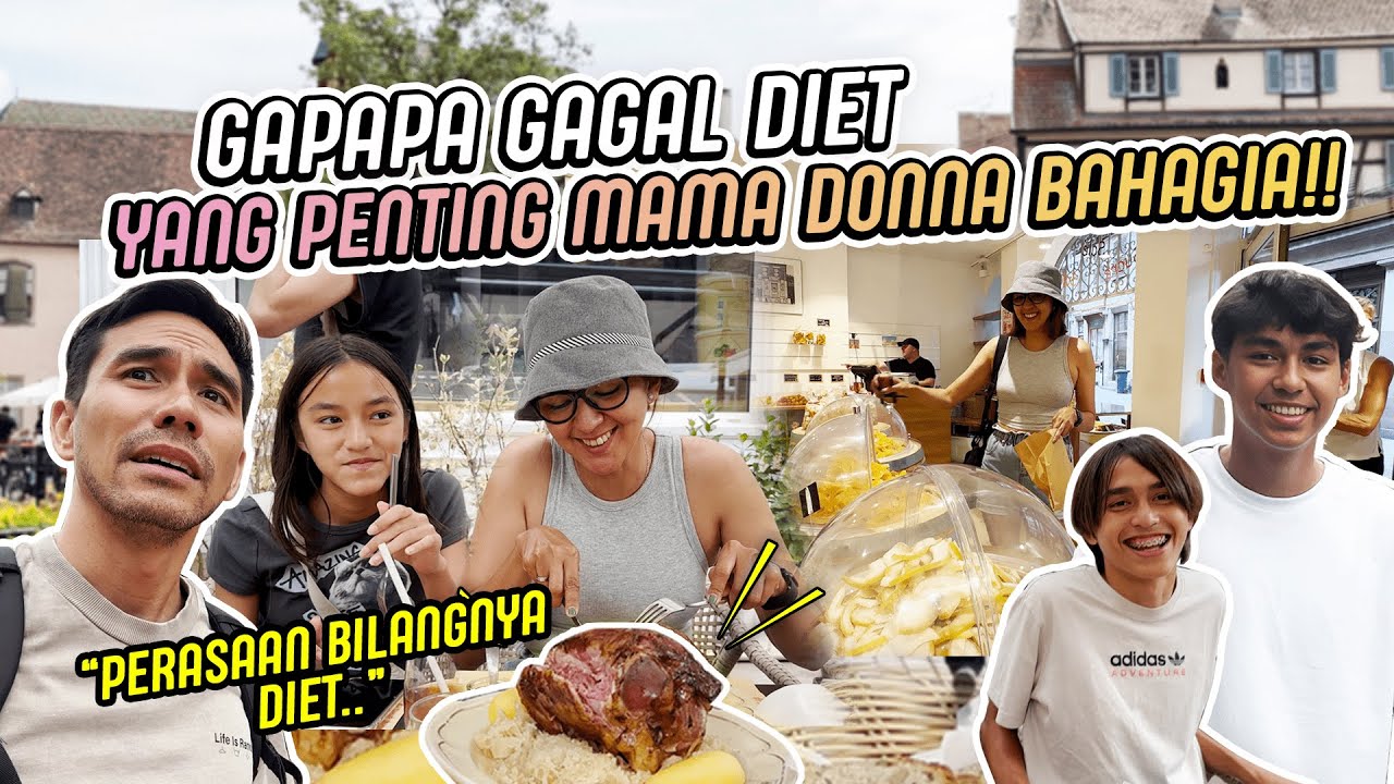 PERKARA URUSAN PERUT & LAPAR MATA! MAMA DONNA KALAP BELANJA DI COLLMAR PRANCIS!!