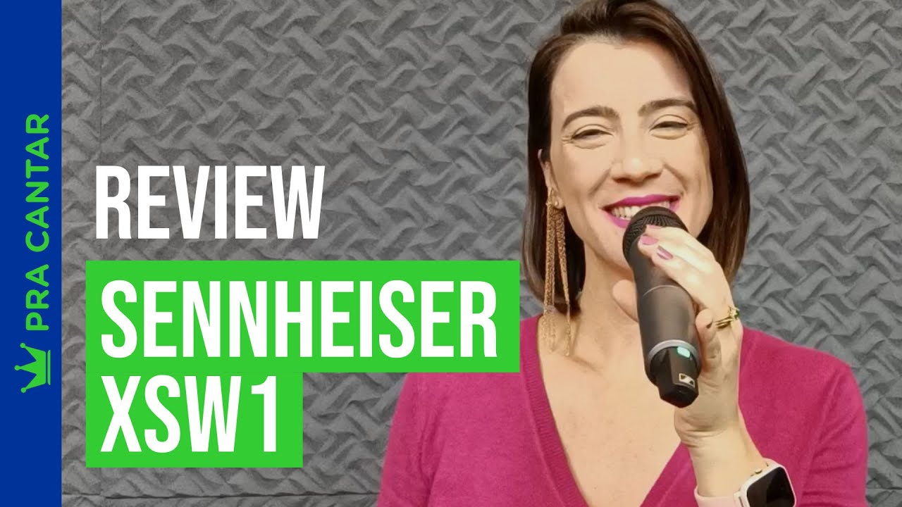 PRA CANTAR | Review Microfone Sem Fio: Sennheiser XSW1