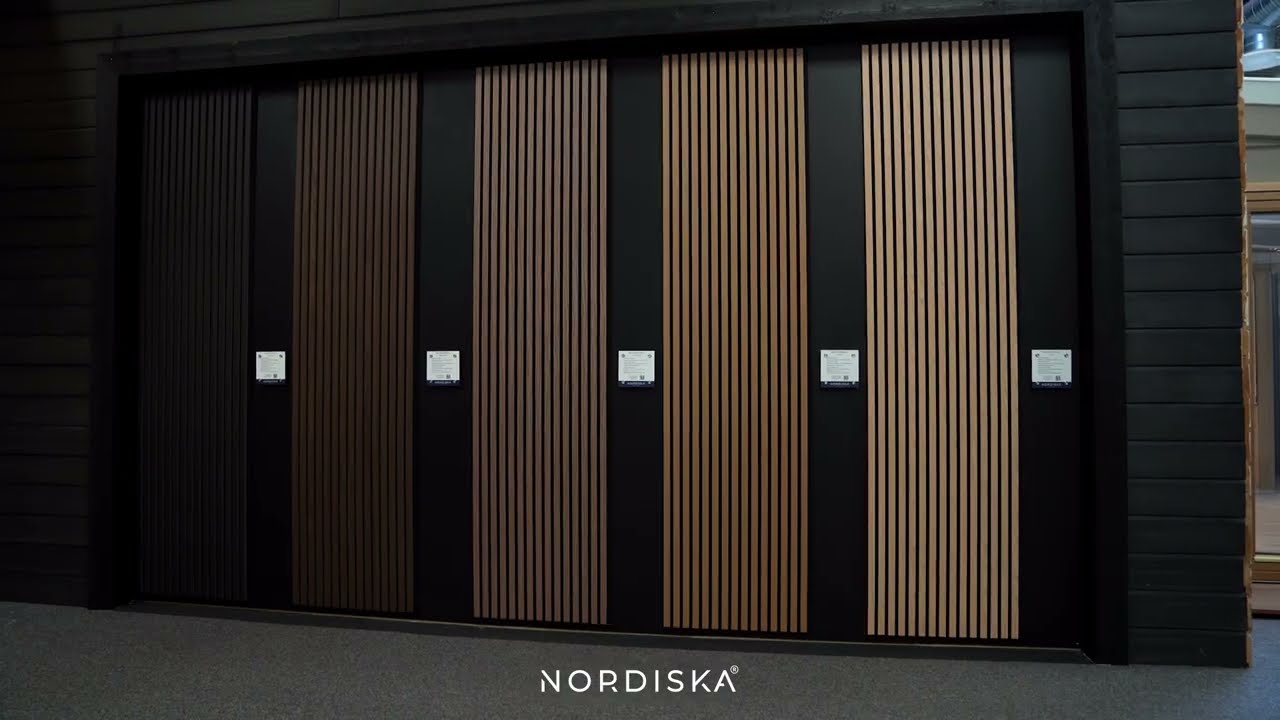 Högkvalitativa akustikpaneler från Nordiska