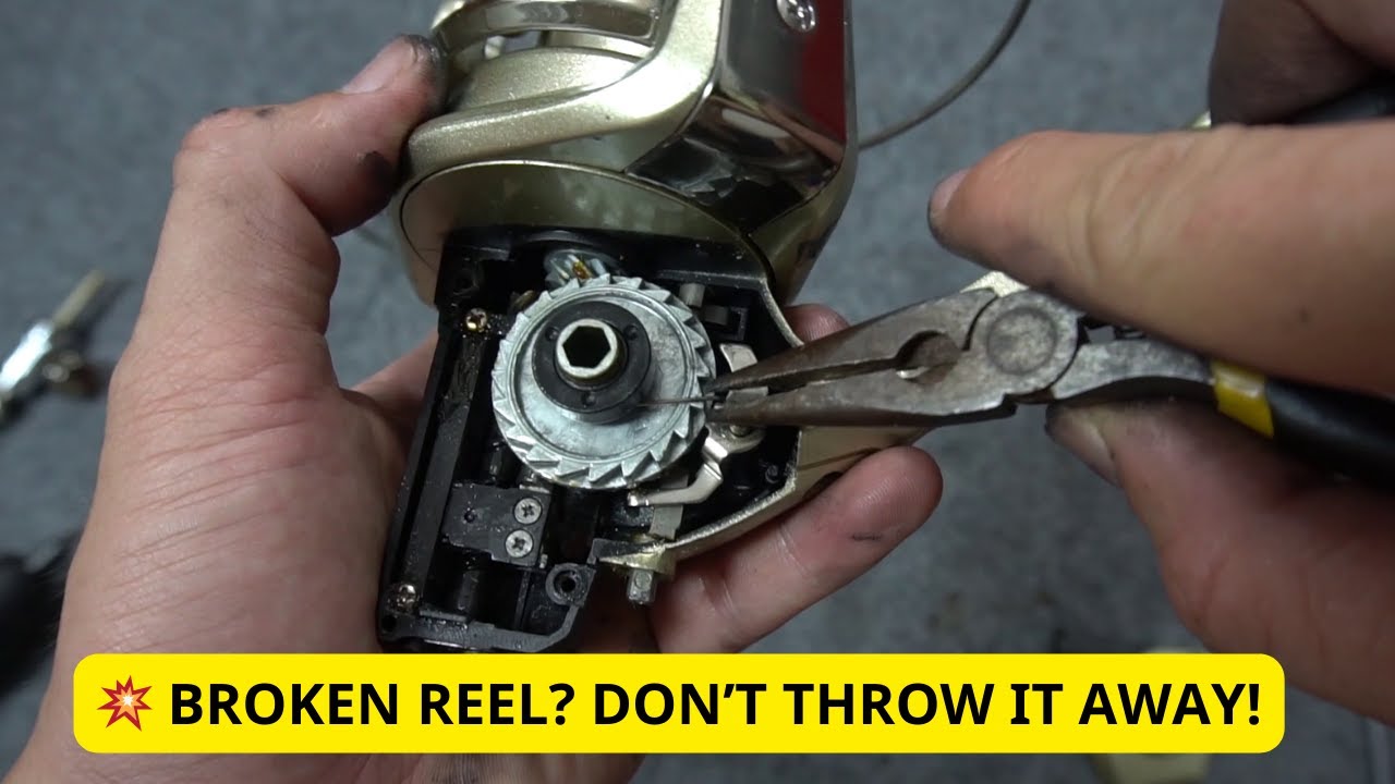How to Repair a Fishing Reel: Fix a Spool That Won't Move Up or Down (DIY Guide)