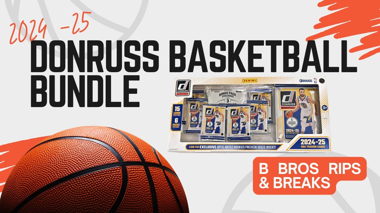 2024-25 Donruss Basketball🏀 Bundle - Something different this time