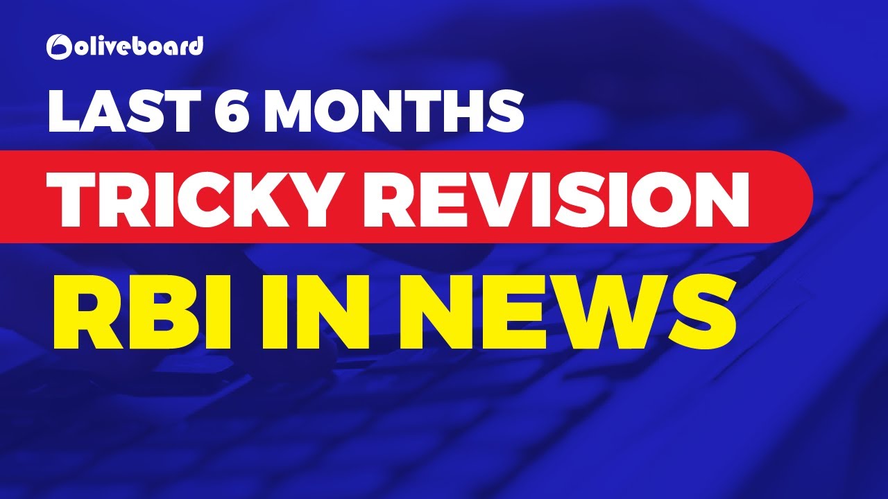 RBI In News | Last 6 Months Tricky Revision | Current Affairs | Banking Awareness | RRB PO 2021