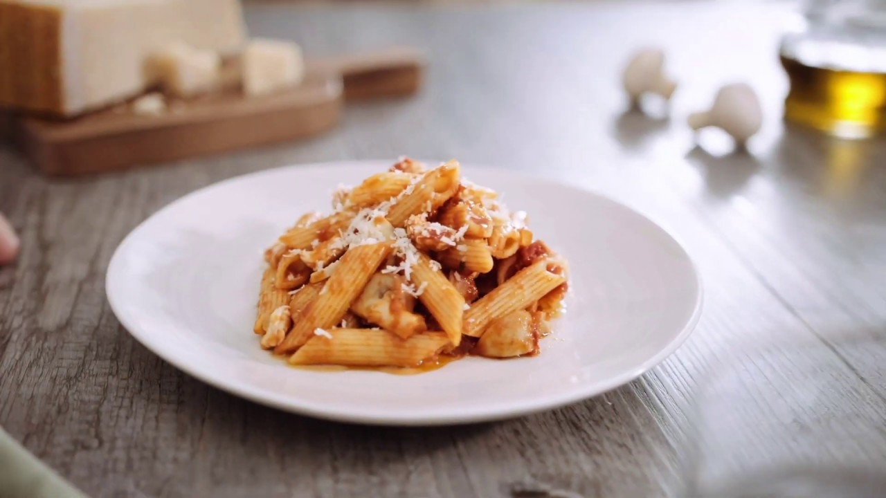 Barilla | Tavuklu ve Mantarlı Penne Rigate