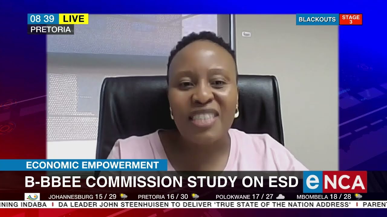 Economic Empowerment | B-BBEE commission study on ESD