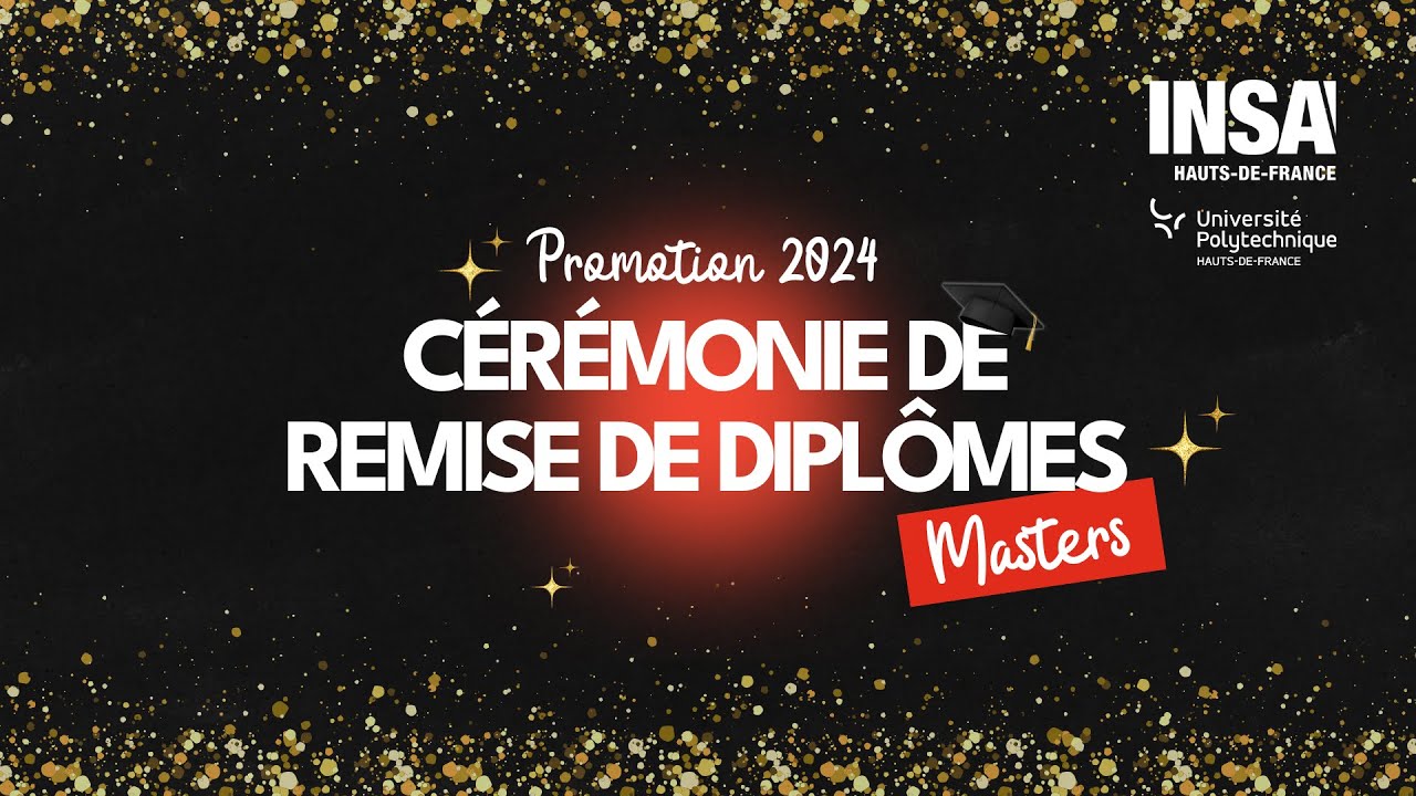 Remise des diplômes Masters - Promotion 2024