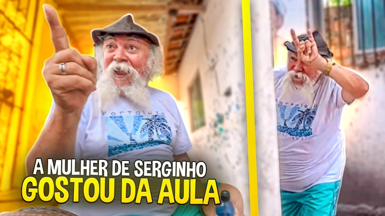 MANETIKIN DEU AULA PRA MULHER DE SERGINHO E ELA GOSTOU | MANETIKIN