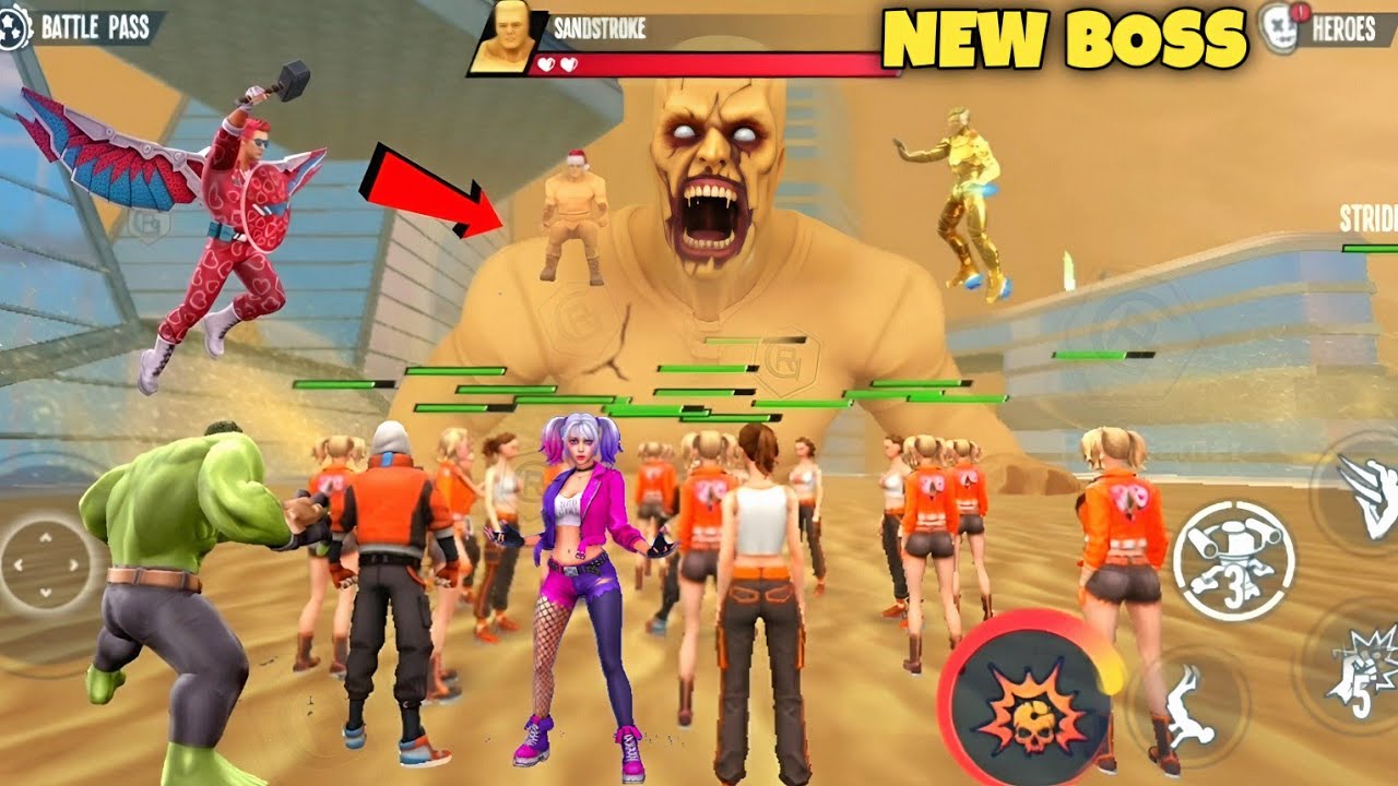 Sandman attack in spider fighter 3 game New Story