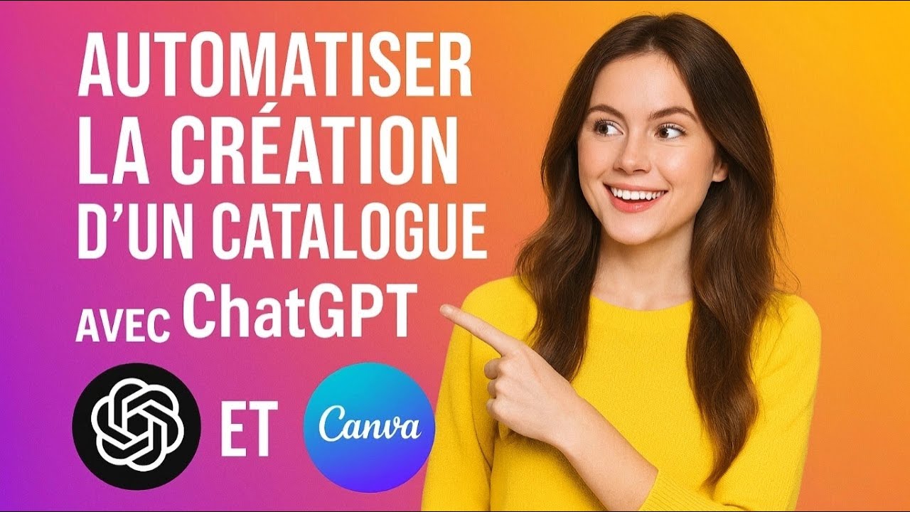 Automatiser la création d'un catalogue avec chatGPT et Canva
