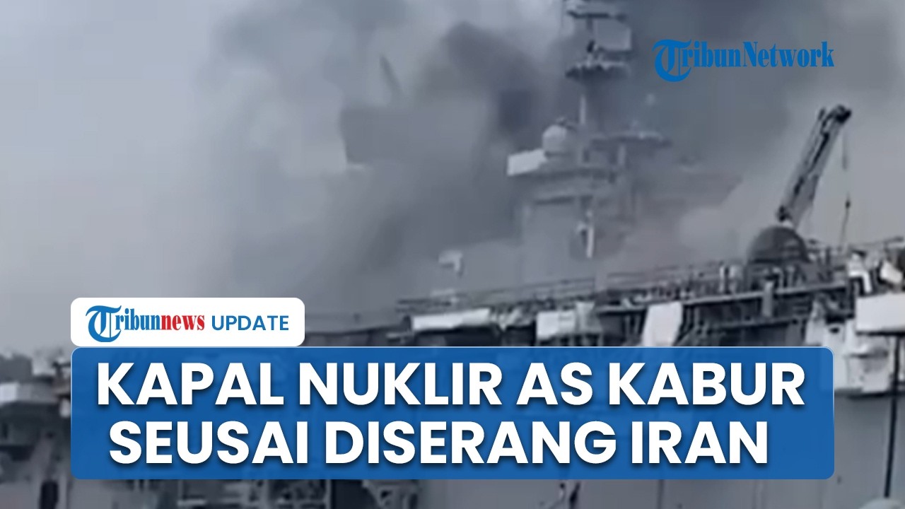 Kapal Induk Nuklir AS Kabur seusai Dihantam Drone Iran, USS Abraham Lincoln Batal Dekati Hormuz