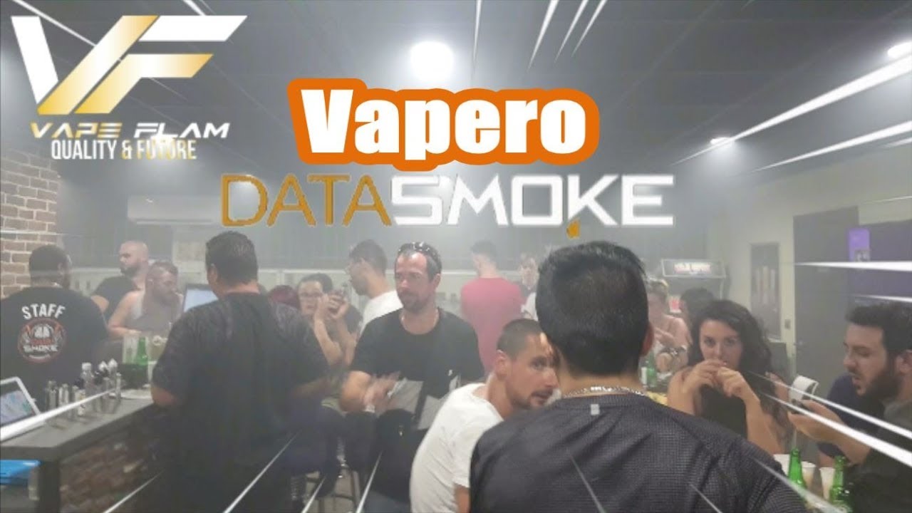 Vapero Data Smoke a Nice 29 juin