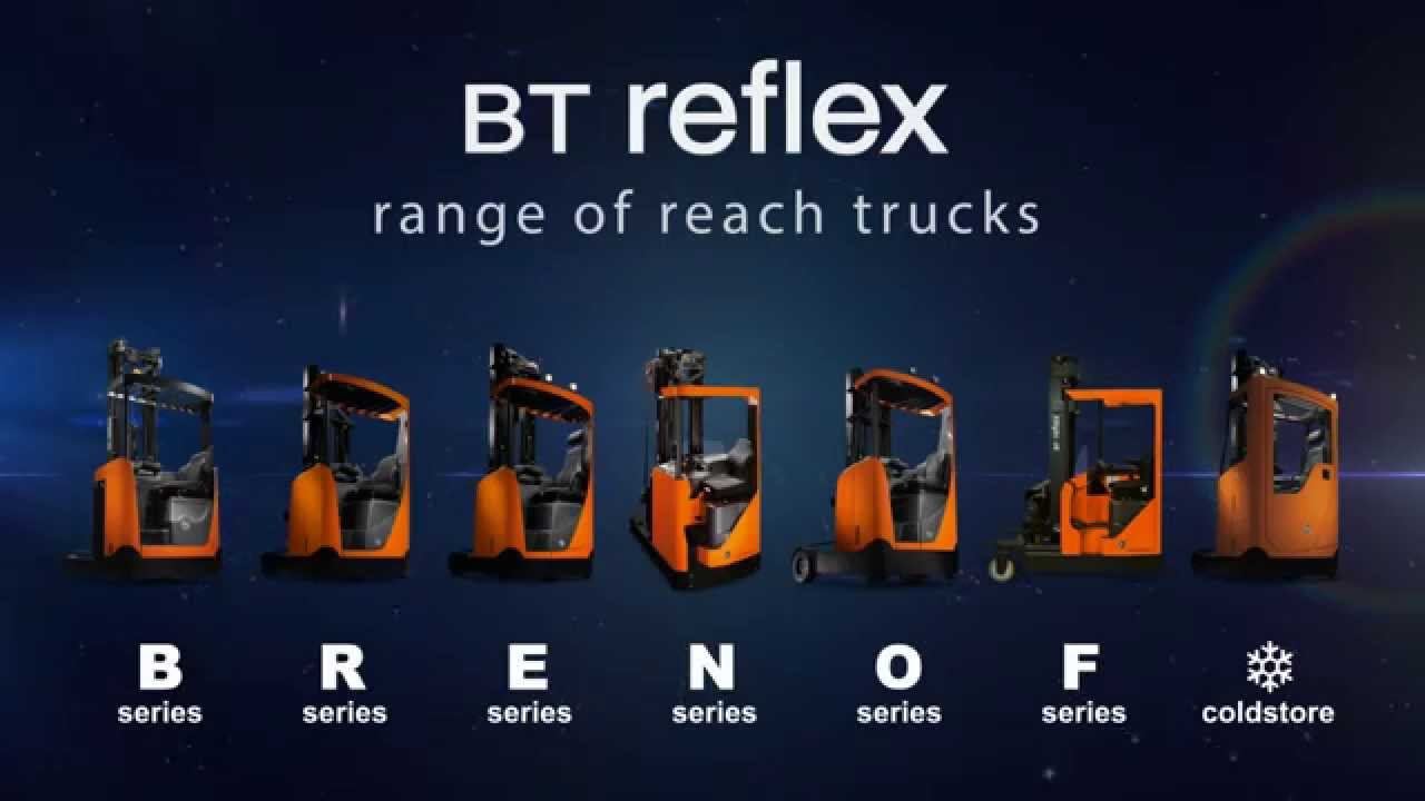 The BT Reflex Reach Truck Series - Made to Fit