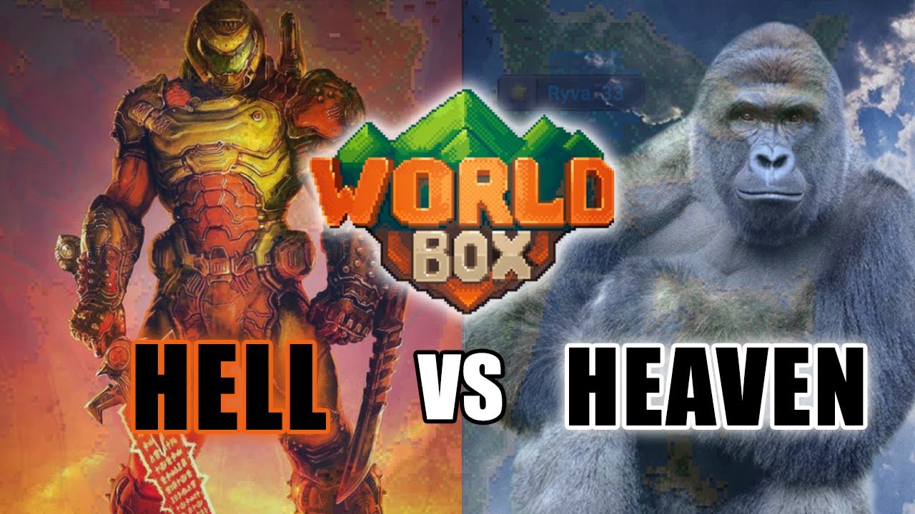 I Sent People To Heaven And Hell Just To Have Them Battle - Worldbox