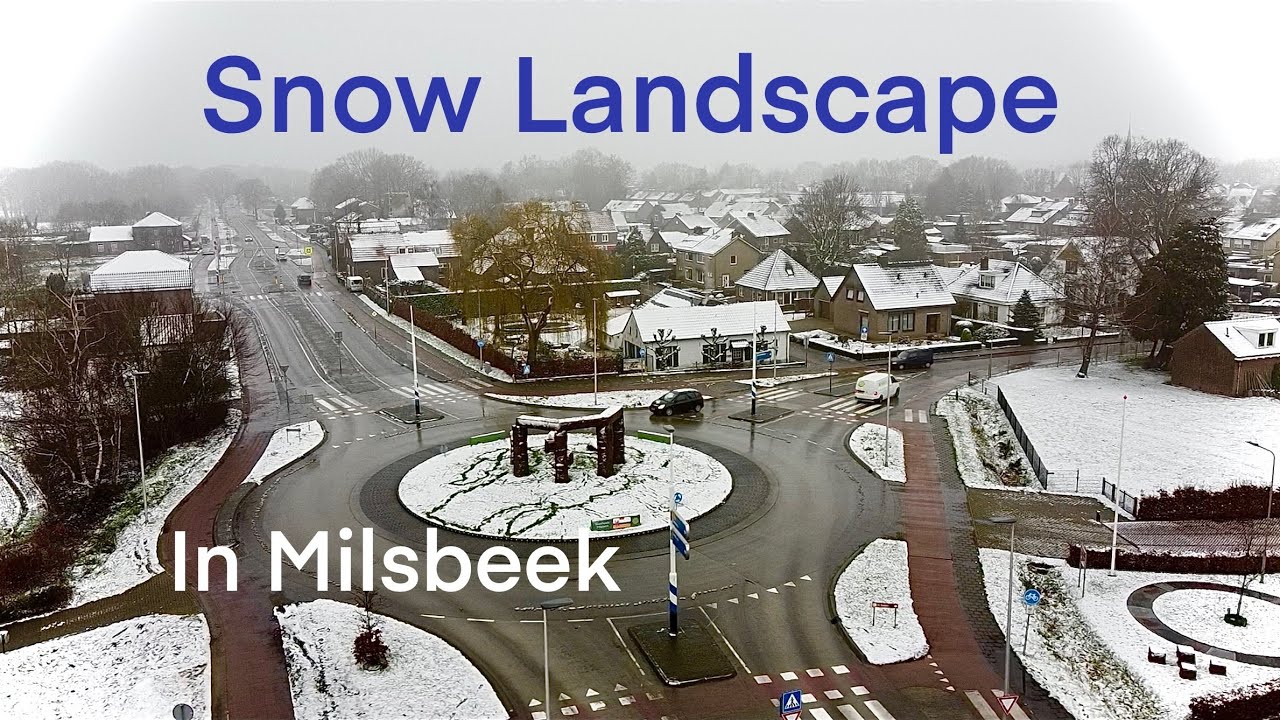 Snow Landscape - in Milsbeek