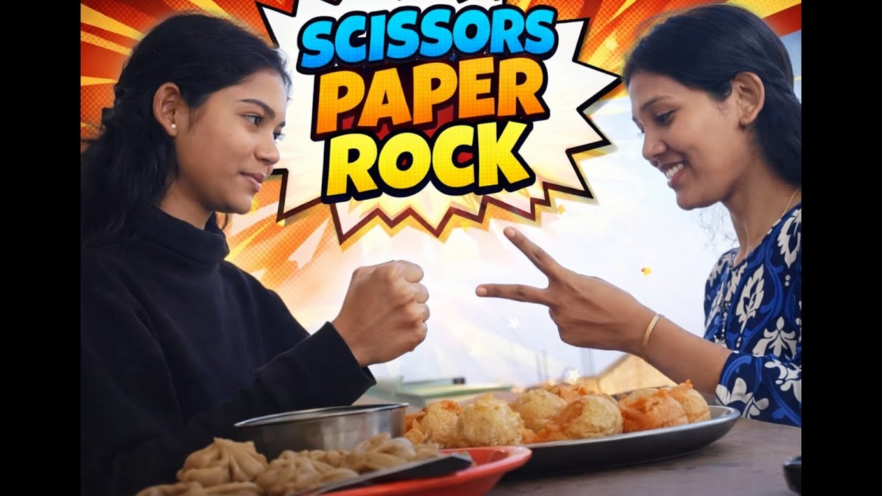 SCISSORS PAPER ROCK GAME WITH SISTER |saritavlogs| @anitakhanal47 