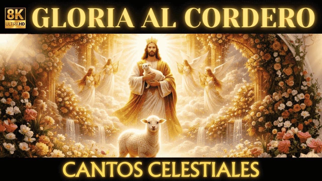 GLORIA AL CORDERO ✨ EL CIELO SE ABRE Y LOS ÁNGELES CANTAN | Música Cristiana de Adoración