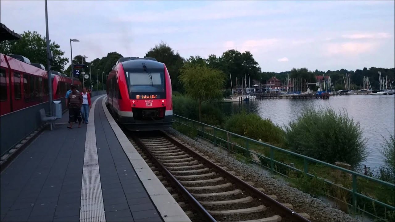 BR 648 - Z&uuml;ge im Bahnhof Pl&ouml;n [FULL HD]