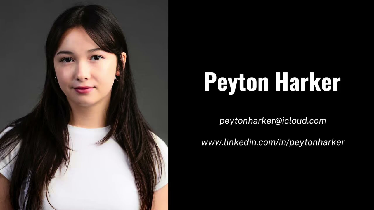 Peyton Harker | Demo Reel