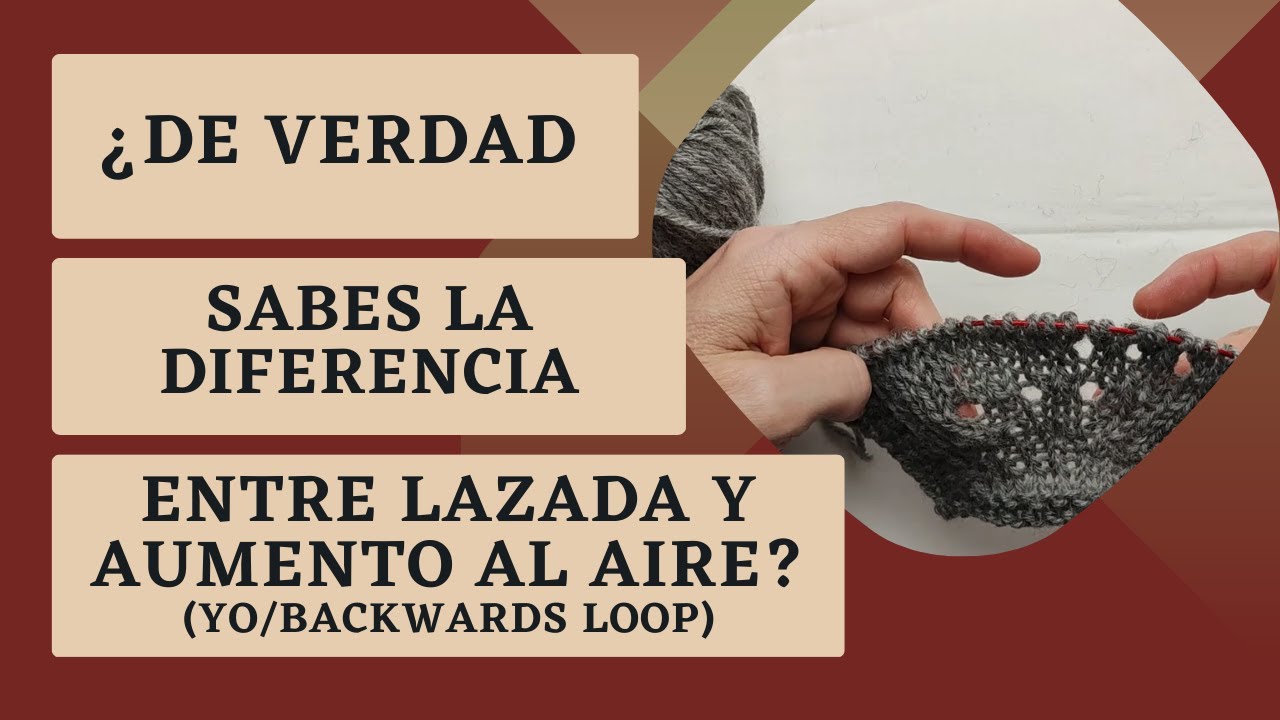 Cómo diferenciar entre lazada y aumento al aire