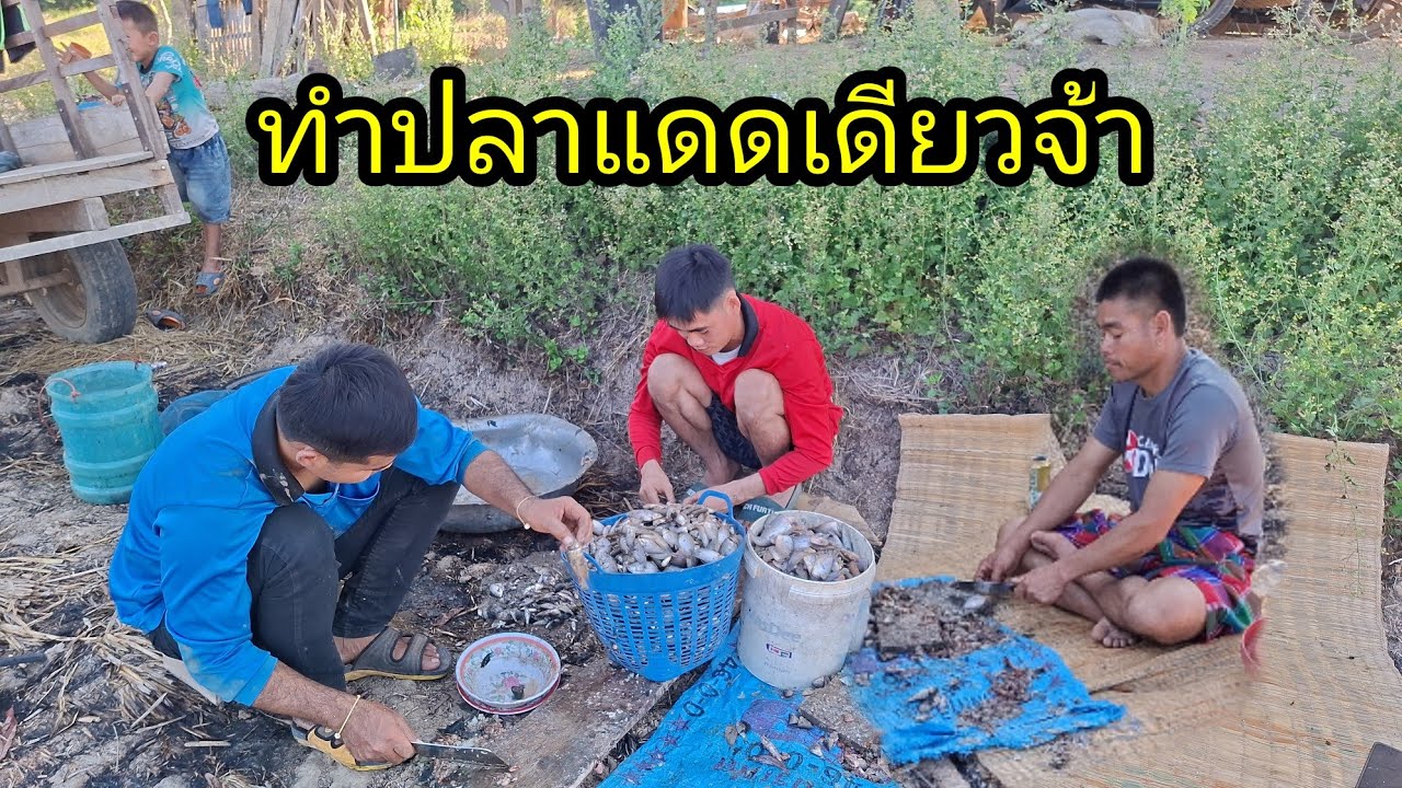 ครัวปลาเฮ็ดปลาแดก&ตากแห้งไว้กินจ้า 