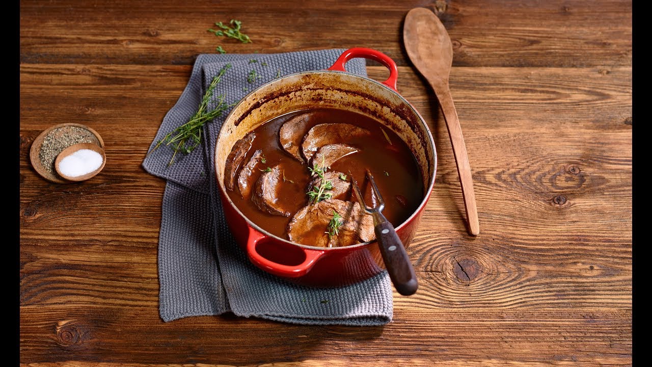 Rindsbraten richtig schmoren