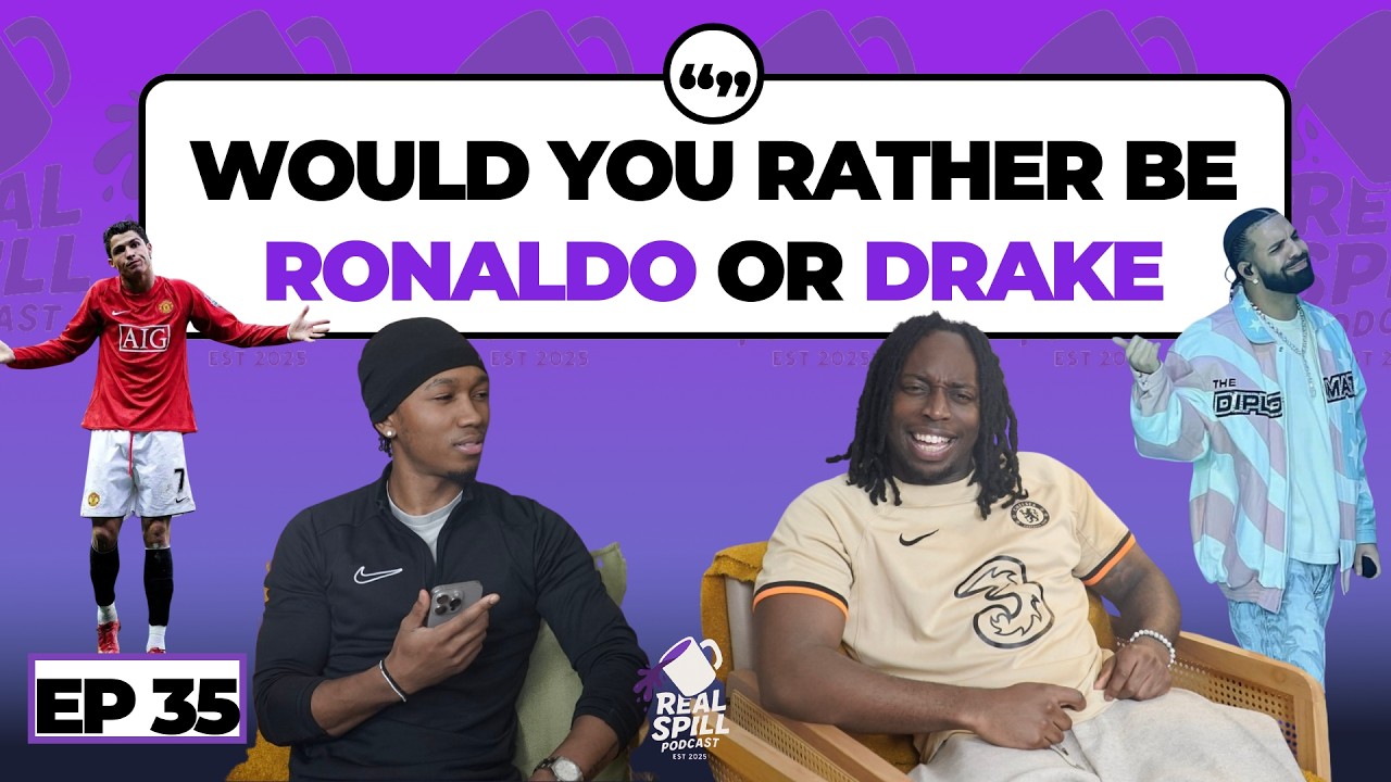WOULD YOU RATHER BE RONALDO OR DRAKE??? | EP 35