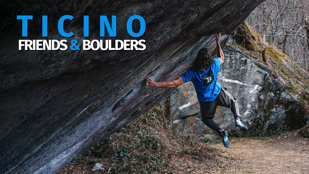 Ticino, Friends & Boulders (6B+ to 8B+)