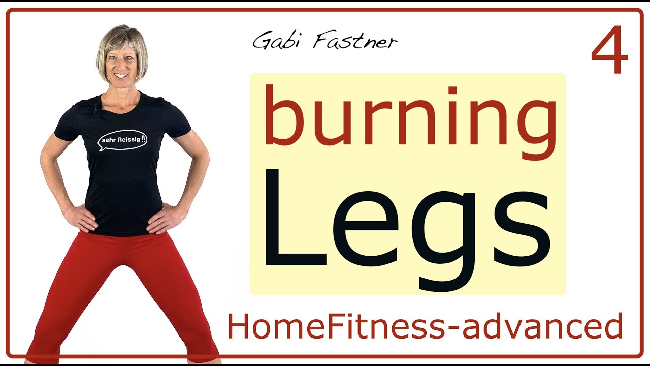 4/14🌶40 min. burning Legs für straffe Beine | ohne Geräte, für Fortgeschrittene