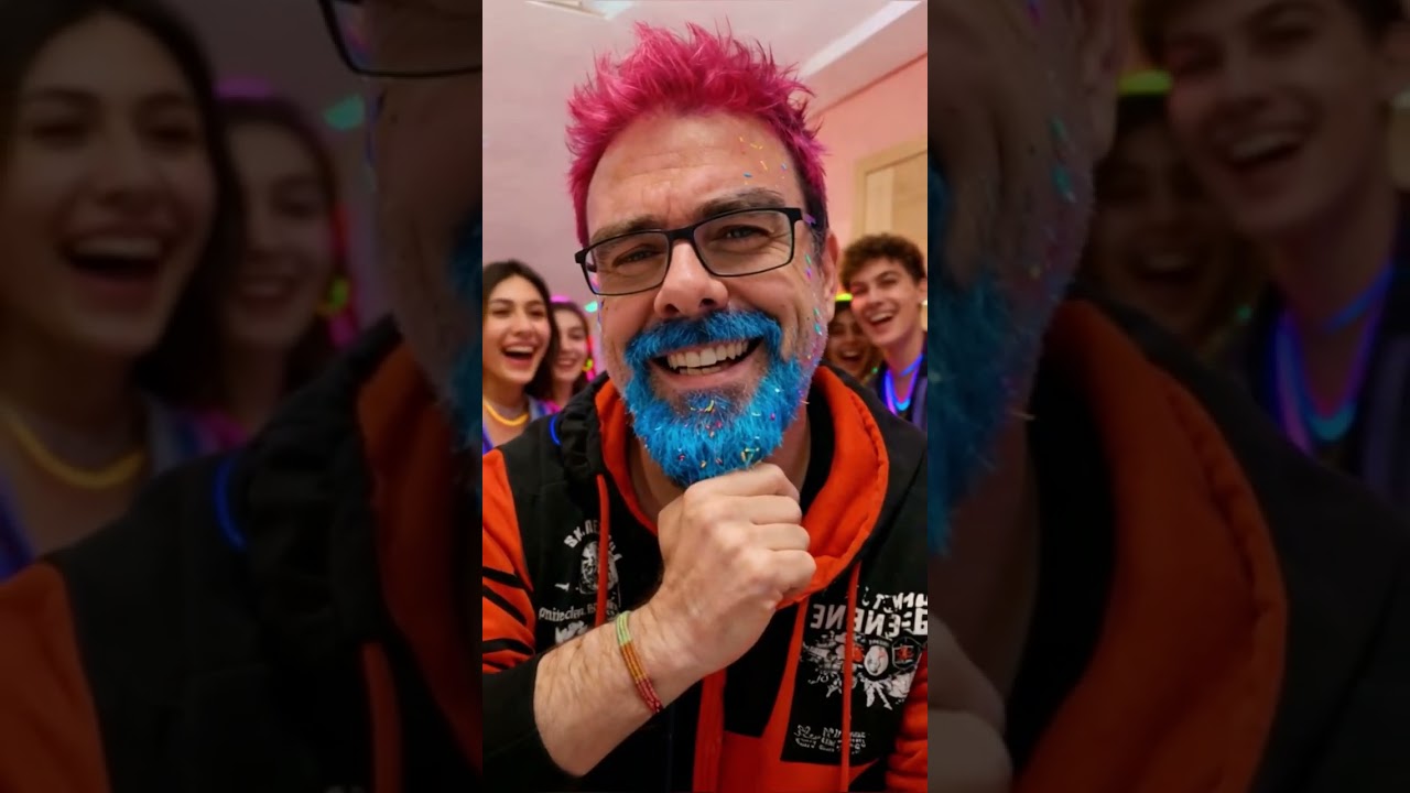 Chencho Reto, Pelo Rosa, Barbilla Azul