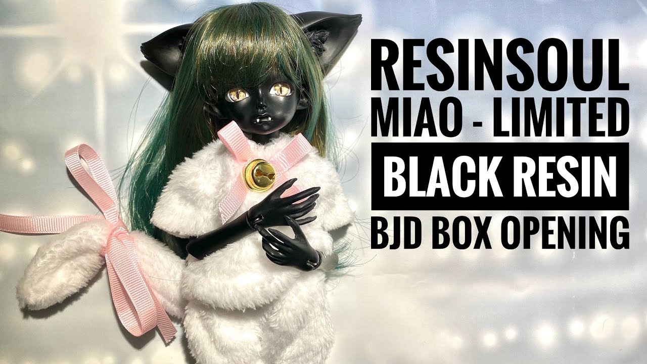 Resinsoul Miao Limited Black Resin BJD Box Opening