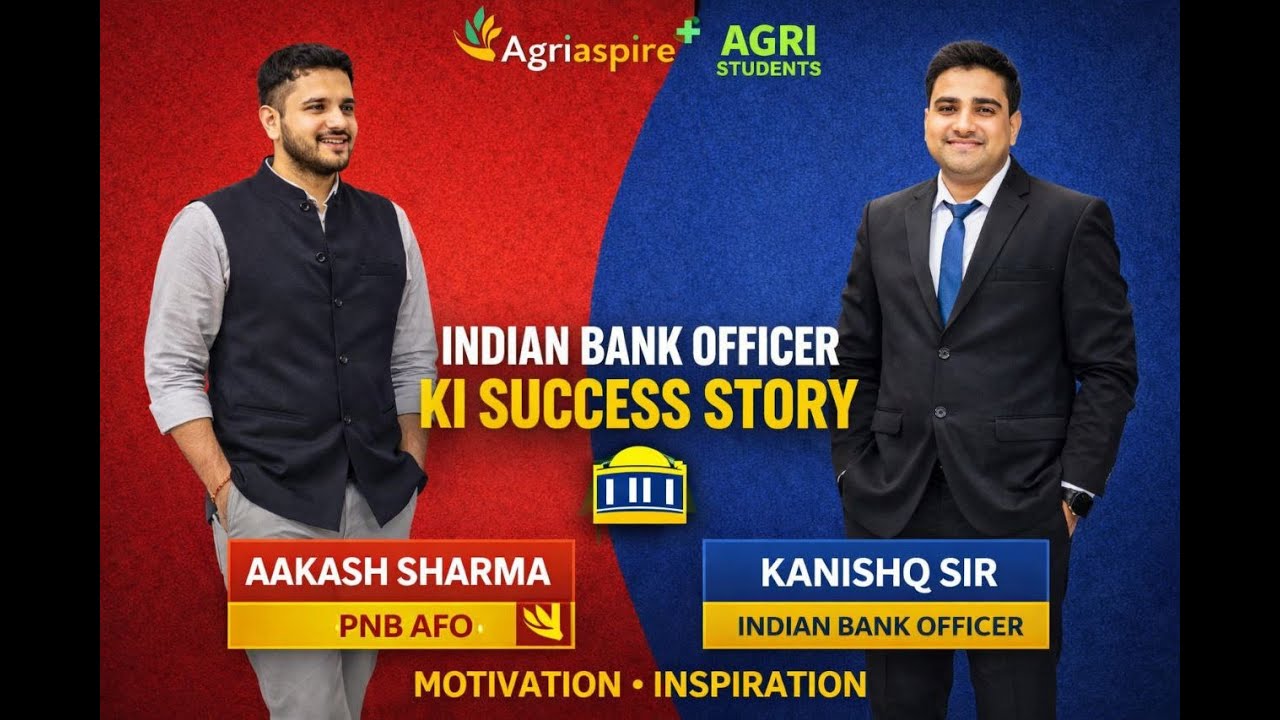 Indian Bank AFO'sir 2026 Success Story 2026 // Agri Josh Talk // Inspirational