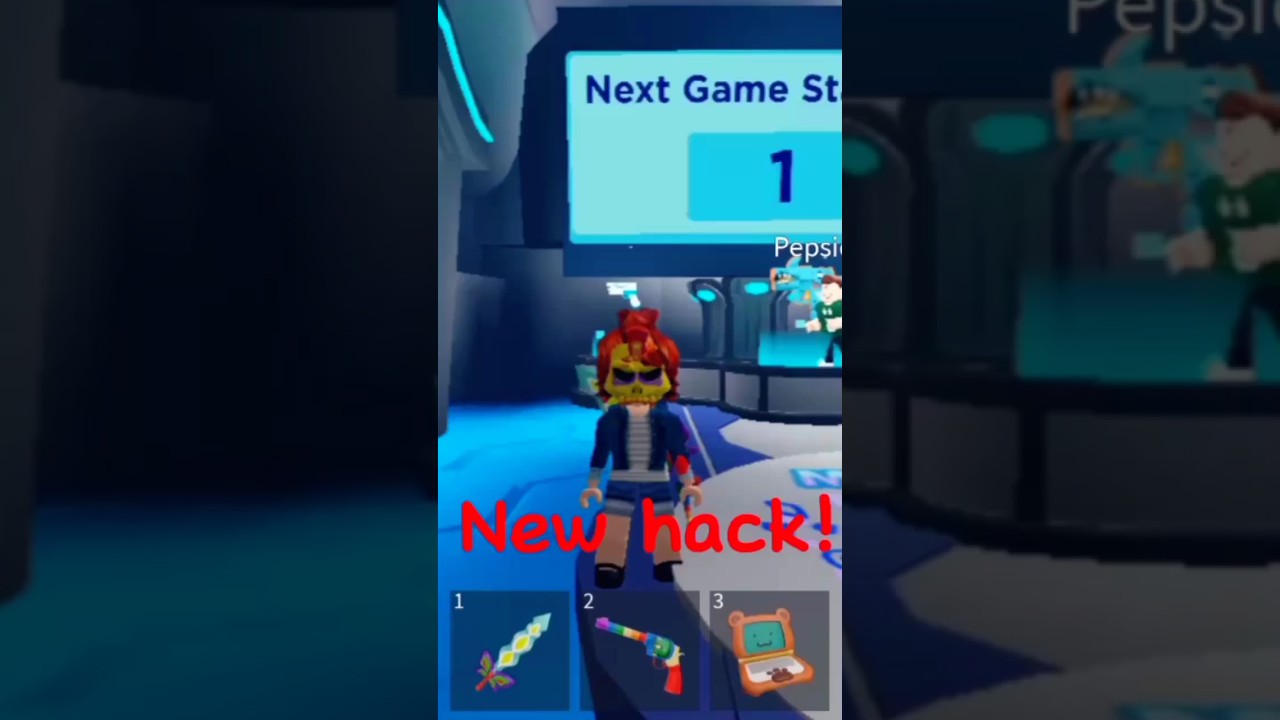 New hacks in Murder party! #robloxshorts #murderpartyroblox