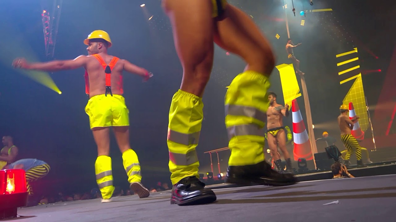 La Demence Gaypride 2018 mian party Dancers and gogo boys show