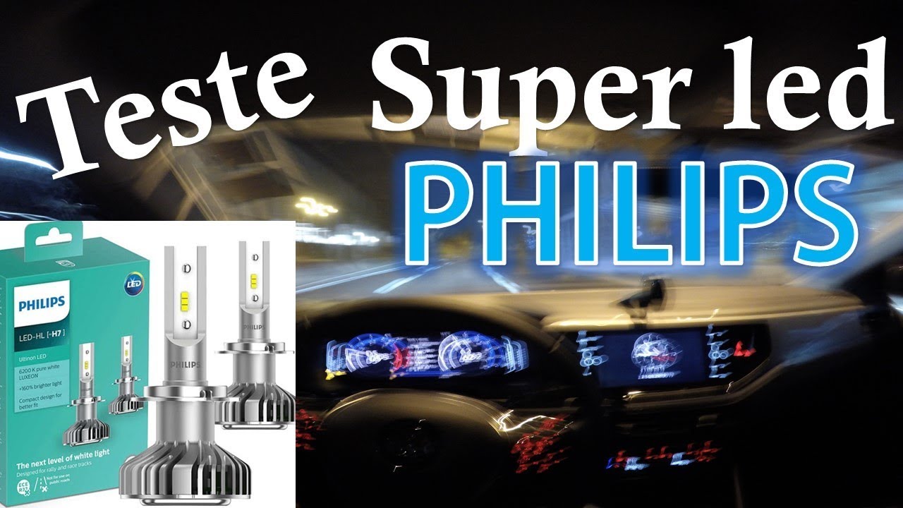 Teste Lampadas Philips Super Led Ultinon, Polo tsi