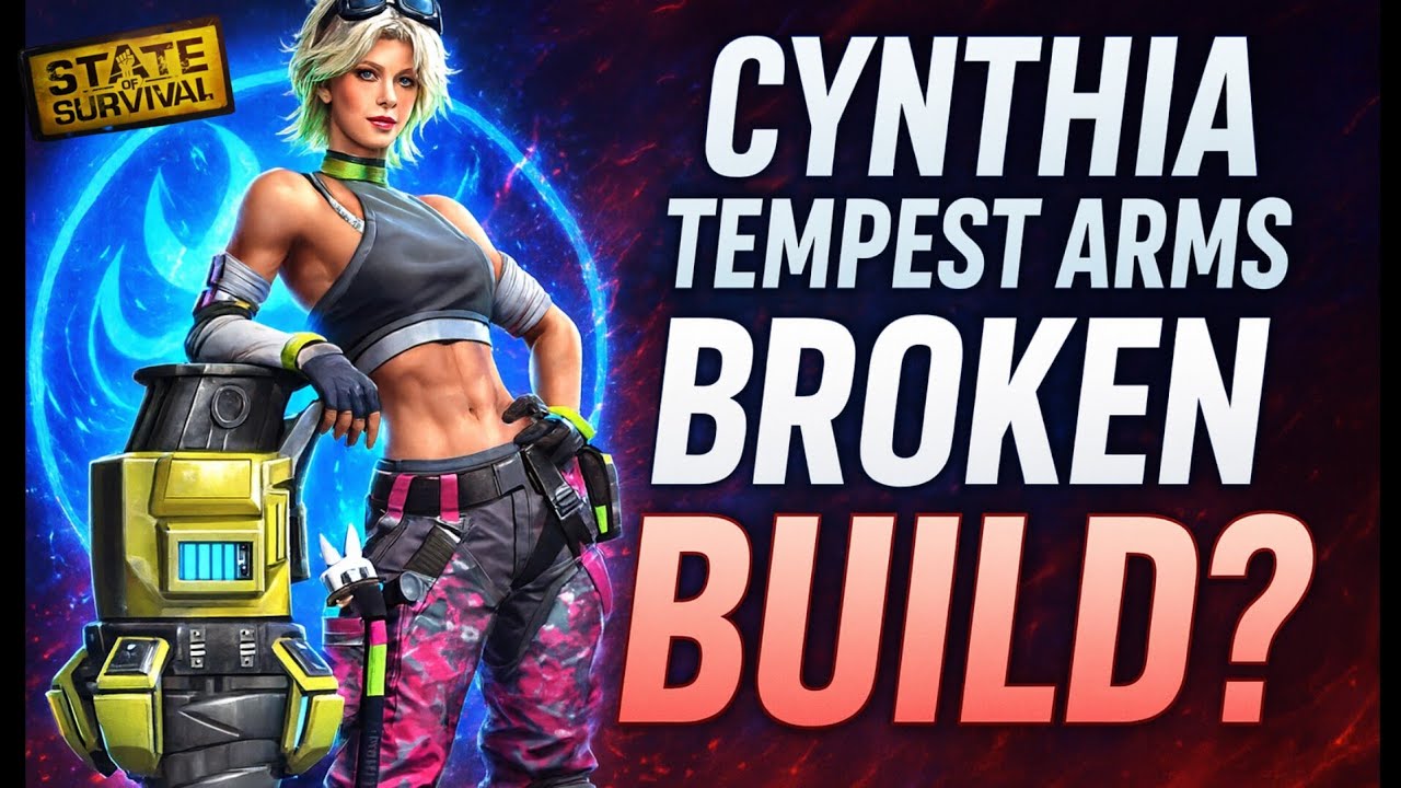 Cynthia Tempest Arms: Осваиваем НОВЫЙ предел урона для ОГРОМНОГО урона в секунду!