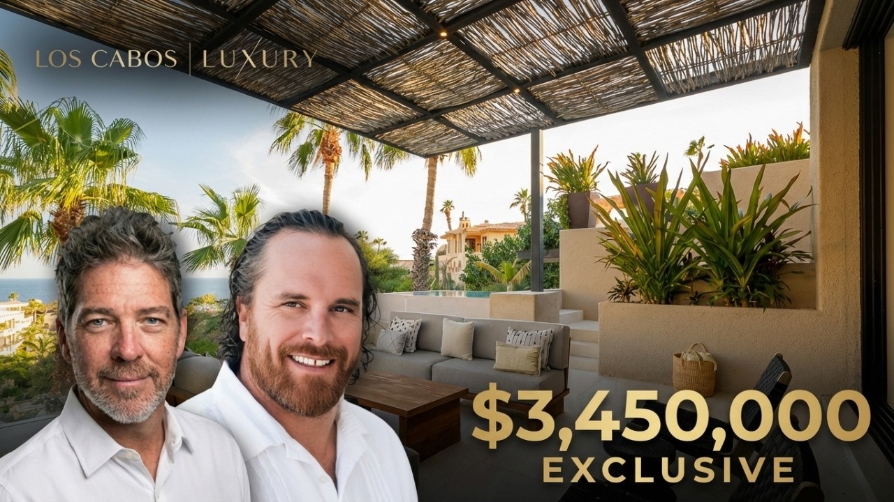 $3.45M Ocean View Villa in Pedregal | Villa Paraiso Cabo