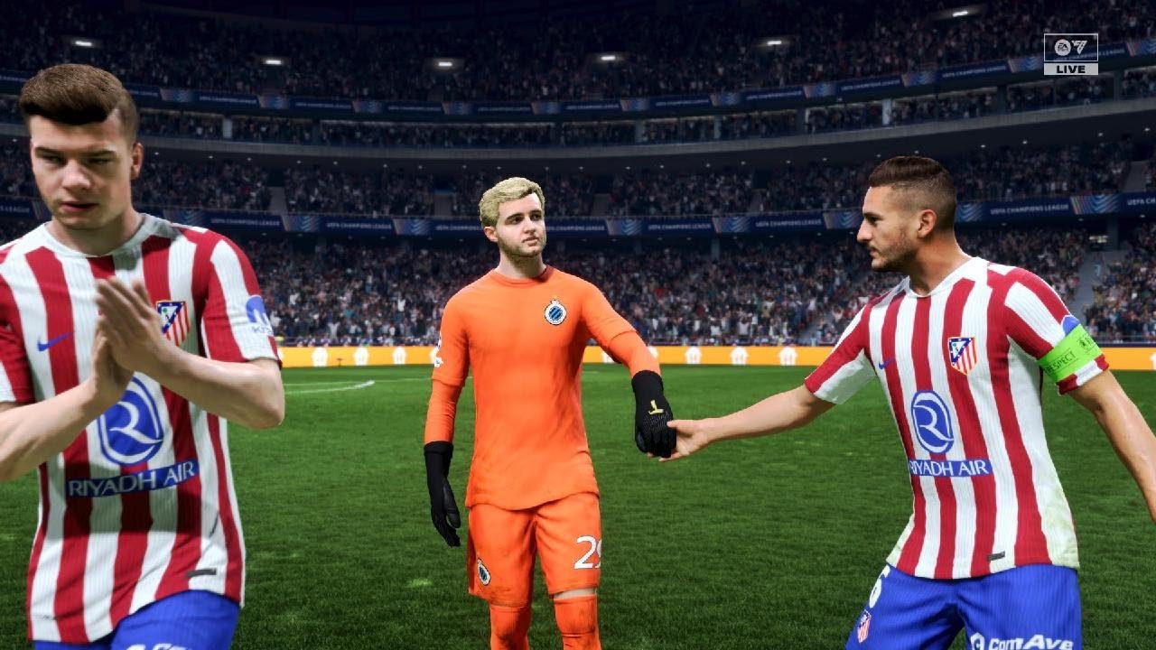 EA SPORTS FC 26_Atleti VS Club  Brugge 🏆UEFA Champions League Unreal Engine PS5