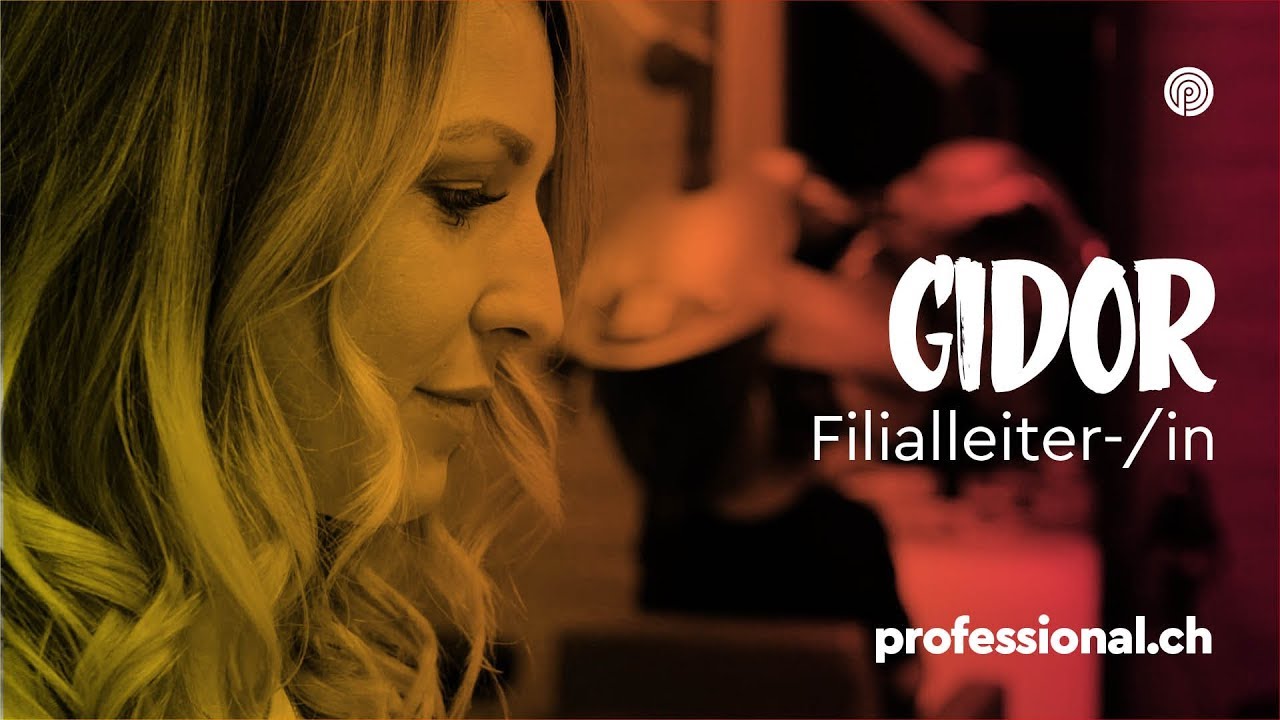 Werde Filialleiter/-in und ein Teil der Familie GIDOR Coiffure